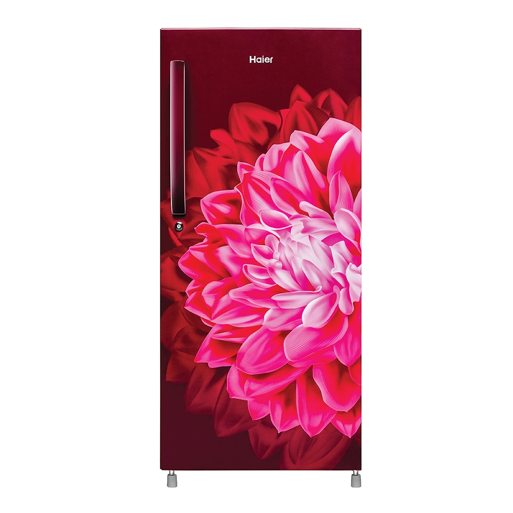 Haier 190L 3 Star Direct Cool Single Door Refrigerator with Toughened Glass Shelf - HRD-2103CRD-P